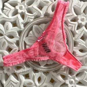 String rose fluo transparent 48h🌹