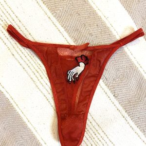 String rouge transparent 24h (vendu)