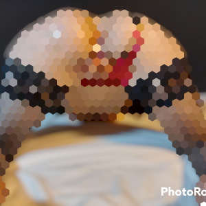 1 photo des mes trous avec la sauce de Mr