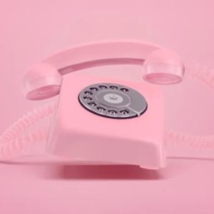 Téléphone rose