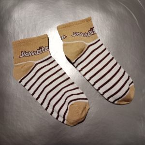 Mes chaussettes à rayures