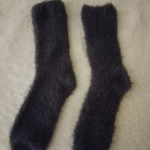 Mes chaussettes toute douces grises