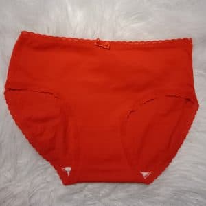 Ma culotte en coton rouge