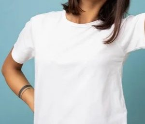 Tee shirt porté avec sueur, transpiration