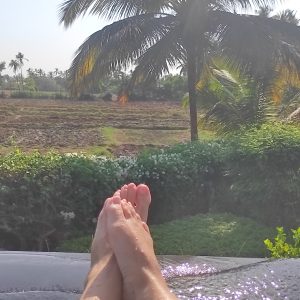 Soleil et pieds sexy