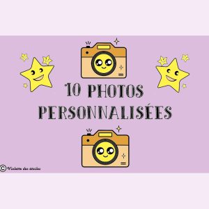 🌟📸 10 photos personnalisées 📸🌟