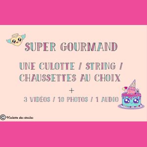 💗🎥Un sous-vêtement au choix🎥 💗 3 vidéos - 1 audio - 10 photos