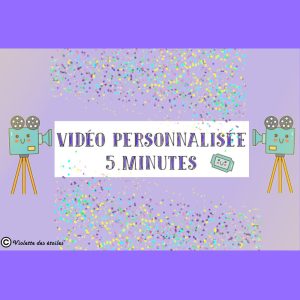 🎬🍿 Vidéo personnalisée 5 MINUTES 🍿🎬