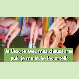 🩰 👢Je t'excite avec mes 𝗖𝗛𝗔𝗨𝗦𝗦𝗨𝗥𝗘𝗦 puis je me lèche les 𝗢𝗥𝗧𝗘𝗜𝗟𝗦 !