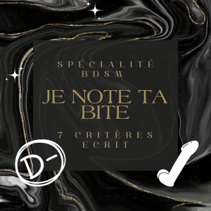Je note queue version humiliation
