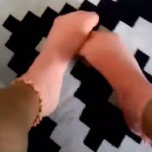 Chaussettes ado très usées