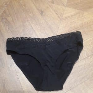 Culotte noire en viscose