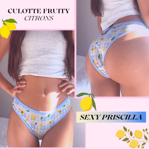 Culotte fruity | citrons 🍋