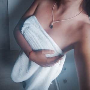 La serviette de douche