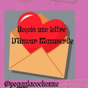 💌Je t'envoie une lettre d'amour Manuscrite💟