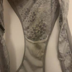 Vieille culotte usée portée 72H