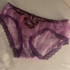 Culotte transparente portée 48H