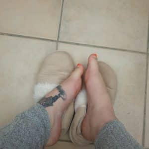 Pieds et chaussettes