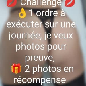Challenge 1 ordre à réaliser sur une journee