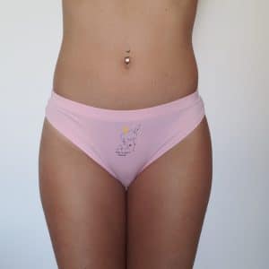 Culotte rose en coton
