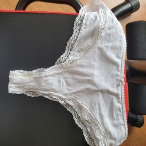Culotte sale portée 5 nuits !