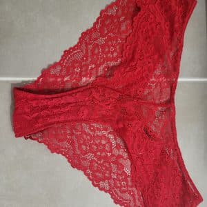 Culotte sale et frigorifiée ! 🥶🥶 Mais ... satisfaite ! 🔞🔞 Portée le 11 janvier