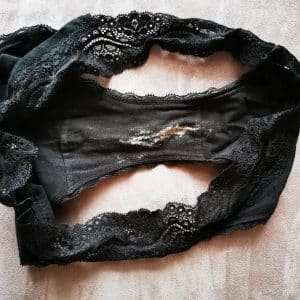 Une culotte portée 3 jours