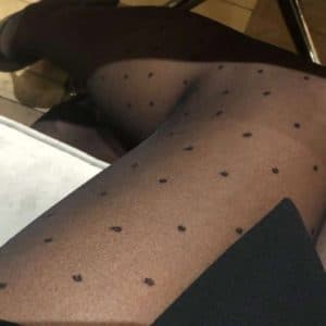 Collant portée en boîte de nuit