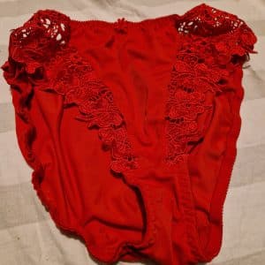 Culotte rouge porter 2 jours