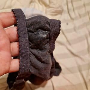Culotte souillées par ma mouille