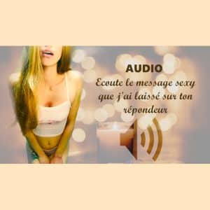 𝗔𝗨𝗗𝗜𝗢 : Un message sexy sur ton répondeur 🎧📞
