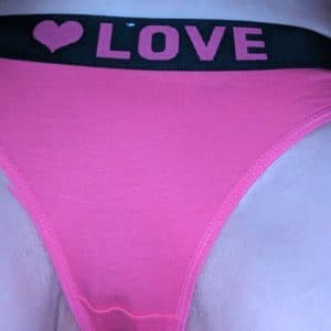 Culotte LOVE... 7 jours et 7 nuits