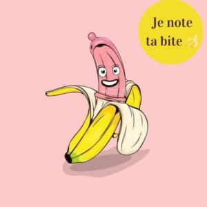 Je note ta bite 🍌