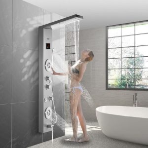 Je prend ma douche devant toi 20min