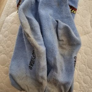Chaussettes portees 1 semaine