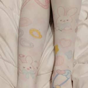 Chaussettes hautes kawaii