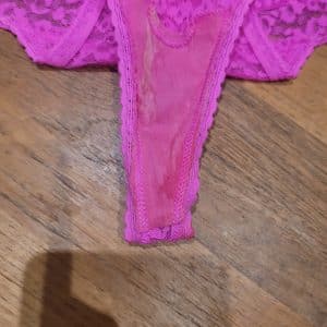 Culotte tanga... Coquine du 31 juillet !