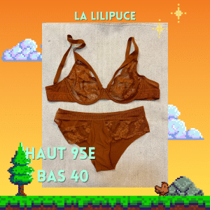 Ensemble orange foncé