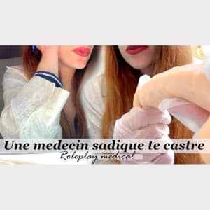 Une medecin 𝗦𝗔𝗗𝗜𝗤𝗨𝗘 te coupe tout 🩺🥼😈