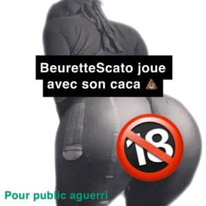 J’aime beaucoup jouer avec mon trous crade après avoir lâcher un gros caviar