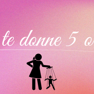 Je te donne 5 ordres