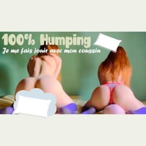 100 % 𝗛𝗨𝗠𝗣𝗜𝗡𝗚 : Je me fais jouir avec mon oreiller 💦🥰