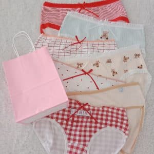 Mes culottes de la semaine avec pochette cadeau