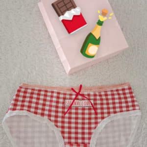 Ma culotte délice suprême trace champagne et chocolat