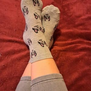 Chaussettes portées
