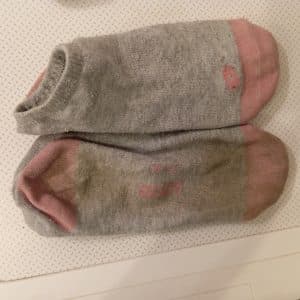 Chaussettes portés pour le ménage 🥰 après le travail