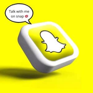 Talk me on snap pendant une semaine 👻😈💋