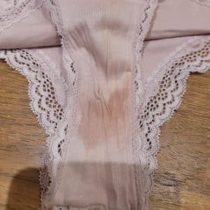 Culotte sale acide du 2 octobre