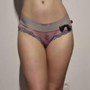 Culotte dentelle rose bonbon