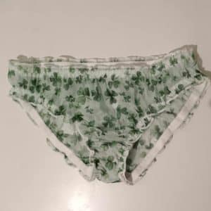 Culotte transparente verte (Photos portées ♥)